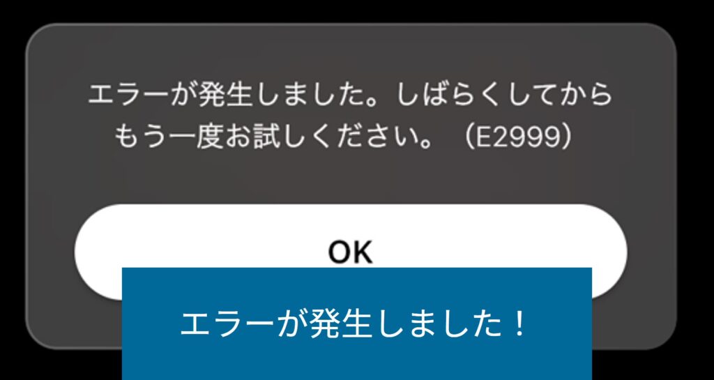 海外からLeminoにアクセスした際のエラー画面